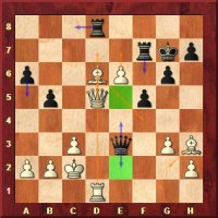 Black must lose a rook in all continuations
